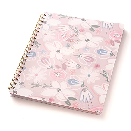 russell+hazel Planner Ltr 59891 Wk Spiral Pp Floral, Pink von RUSSELL+HAZEL