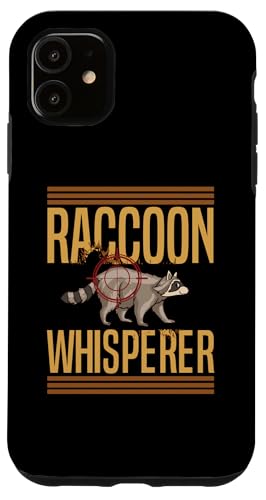 Hülle für iPhone 11 Waschbär Jagd Coon Wildlife Tiere Jagd von Raccoon Hunting