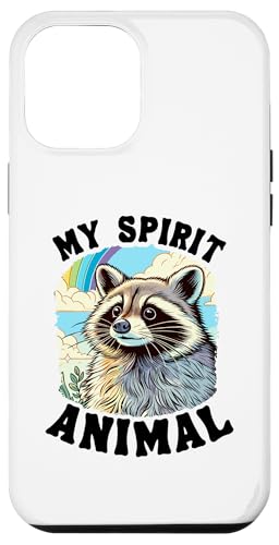 Hülle für iPhone 12 Pro Max My Spirit Animal Lustiger Waschbär von Raccoon Lover Designs