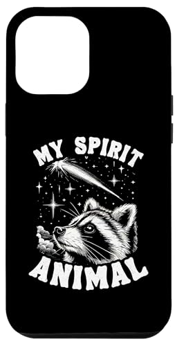 Hülle für iPhone 15 Plus My Spirit Animal Lustiger Waschbär von Raccoon Lover Designs