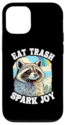 Hülle für iPhone 13 Eat Trash Spark Joy Waschbär Lustiger Waschbär von Raccoon & Team Trash