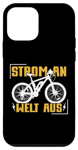 Strom An Welt Aus Pedelec E-Bike Radfahrer Hülle für iPhone 12 mini von Radfahrer Elektrofahrrad Pedelec E-Bike Design