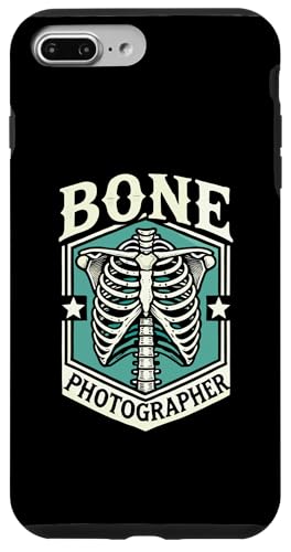 Hülle für iPhone 7 Plus/8 Plus Knochenfotograf Rad Tech Radiologie Radiologe von Radiology ALL BLACK-Ray Tech Radiologist Gifts