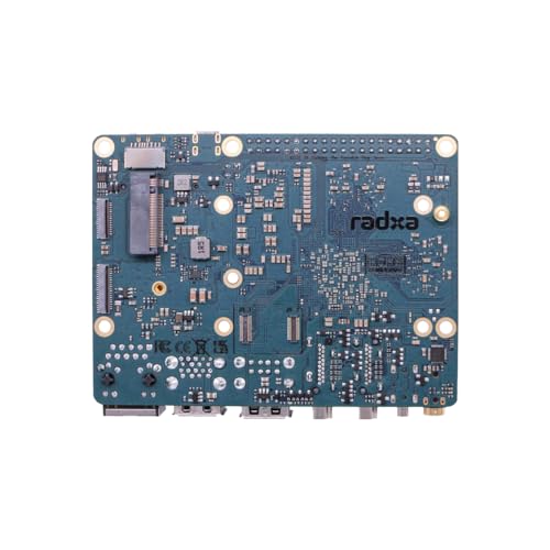 Radxa Rock 5B RK3588 8-Core CPU SBC, GPU, NPU, HDMI mit 8K-Ausgang und M.2-M-Key-Anschluss mit PCIe 3.0, Single Board Computer (Radxa Rock, 5B, 32 GB) von Radxa