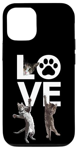 Hülle für iPhone 14 Cat Love Meowdy Kitten Lover von Raf THE ARTIST Designs