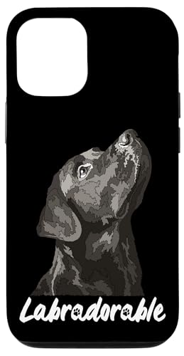 Hülle für iPhone 14 Pro Labradorable Black Labrador Retriever Lover Lover Lab Mom Dad von Raf THE ARTIST Designs