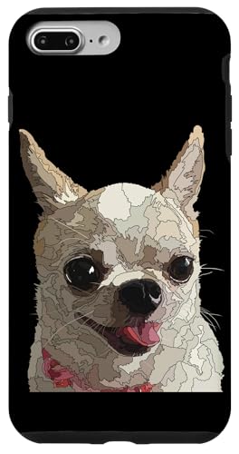 Hülle für iPhone 7 Plus/8 Plus Chihuahua Lustiger Chihuahua-Welpe Chiwawa-Hund Mama Papa von Raf THE ARTIST Designs