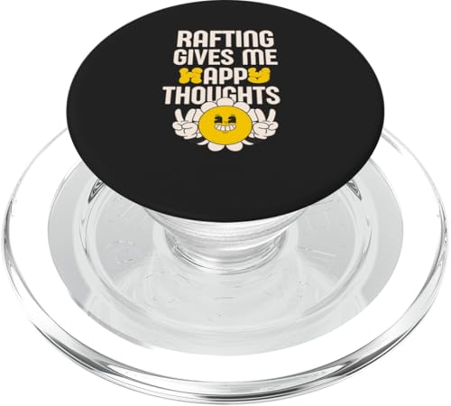 Rafting gibt mir glückliche Gedanken PopSockets PopGrip für MagSafe von Rafting Stuff