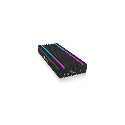 RaidSonic Icy Box IB-1824ML-C31 USB Type-C Gehäuse für M.2 NVMe SSD beleuchtet von Raid Sonic