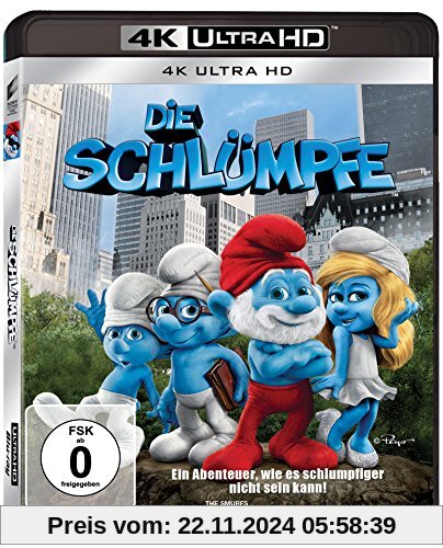 Die Schlümpfe  (4K Ultra HD) [Blu-ray] von Raja Gosnell