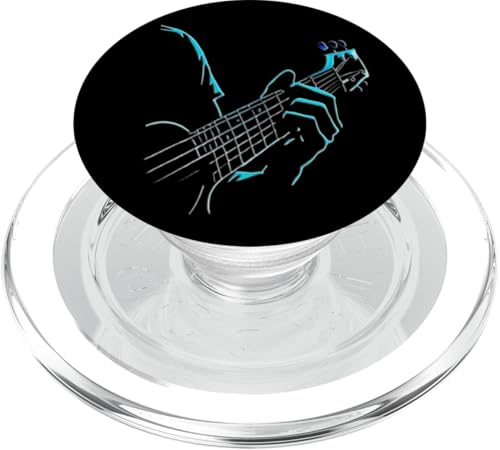 Akustischer Gitarrenspieler PopSockets PopGrip für MagSafe von Ralph Graf