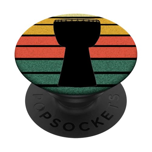 Djembe Africa Drum für Percussionist und Schlagzeuger PopSockets Klebender PopGrip von Ralph Graf