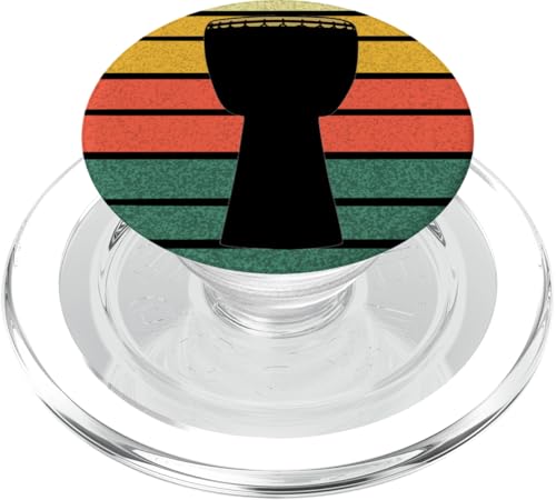 Djembe Africa Drum für Percussionist und Schlagzeuger PopSockets PopGrip für MagSafe von Ralph Graf