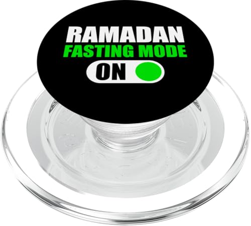 Fasting Mode On Ramadan Kareem - Ramadan Mubarak Month 2025 PopSockets PopGrip für MagSafe von Ramadan Mubarak Ramadan Kareem Ramadan Month 2025