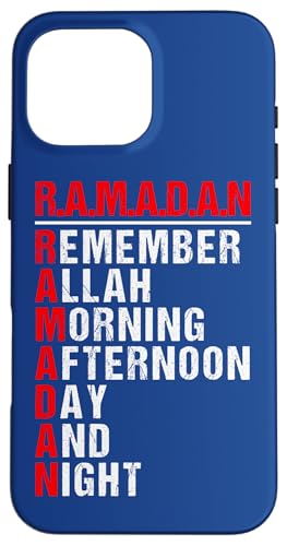 Remember Allah - Ramadan Kareem - Ramadan Mubarak Month 2025 Hülle für iPhone 16 Pro Max von Ramadan Mubarak Ramadan Kareem Ramadan Month 2025