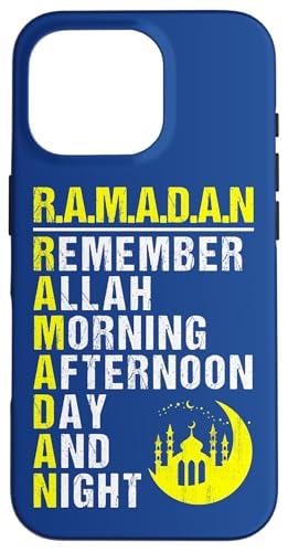 Remember Allah - Ramadan Kareem - Ramadan Mubarak Month 2025 Hülle für iPhone 16 Pro von Ramadan Mubarak Ramadan Kareem Ramadan Month 2025