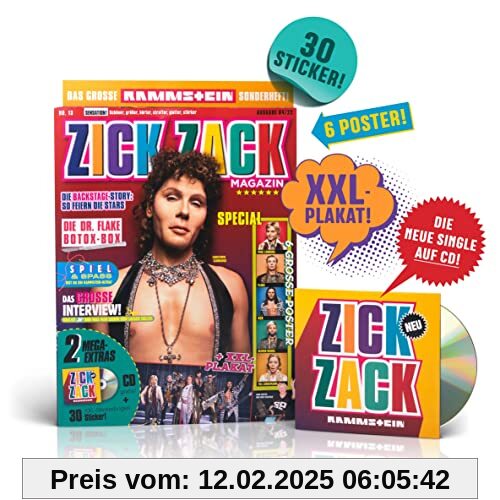 Zick Zack (Single + Heft) (Exklusiv auf Amazon.de) von Rammstein