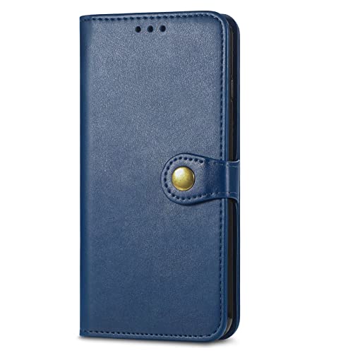 RanTuo Hülle Kompatibel mit Honor X60 Pro, mit Kartenfach, Standfunktion, Leder Tasche Flip Schutzhülle Kompatibel mit Honor X60 Pro.(Blau) von RanTuo