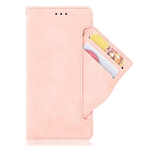 RanTuo Hülle Kompatibel mit Samsung Galaxy A16 4G, mit Kartenfach, Standfunktion, Leder Tasche Flip Schutzhülle Kompatibel mit Samsung Galaxy A16 4G.(Rosa) von RanTuo