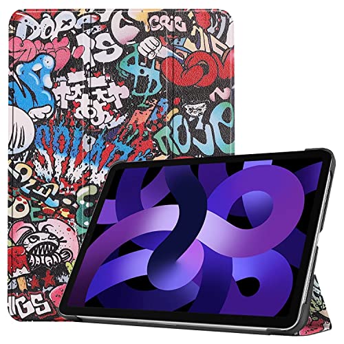 RanTuo Tablethülle für Huawei MatePad Pro 13.2 2024, PU-Aufkleberleder, Dünn, Staubdicht, Fallfeste Tablet-Hülle für Huawei MatePad Pro 13.2 2024.(Graffiti) von RanTuo