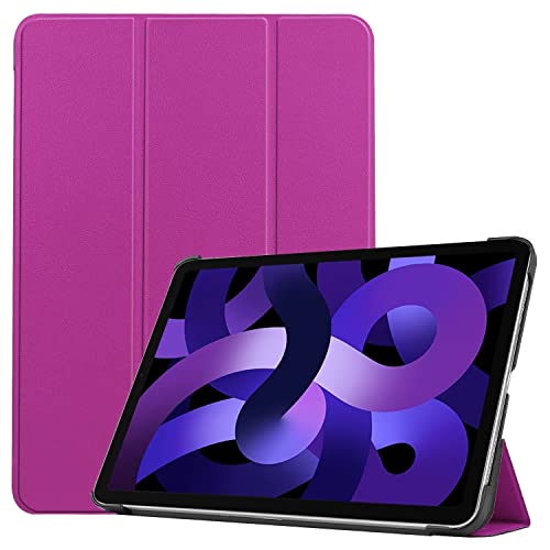 RanTuo Tablethülle für Samsung Galaxy Tab 10, PU-Aufkleberleder, Dünn, Staubdicht, Fallfeste Tablet-Hülle für Samsung Galaxy Tab 10.(Violett) von RanTuo