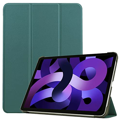 RanTuo Tablethülle für Samsung Galaxy Tab 10 Plus, PU-Aufkleberleder, Dünn, Staubdicht, Fallfeste Tablet-Hülle für Samsung Galaxy Tab 10 Plus.(Dunkelgrün) von RanTuo