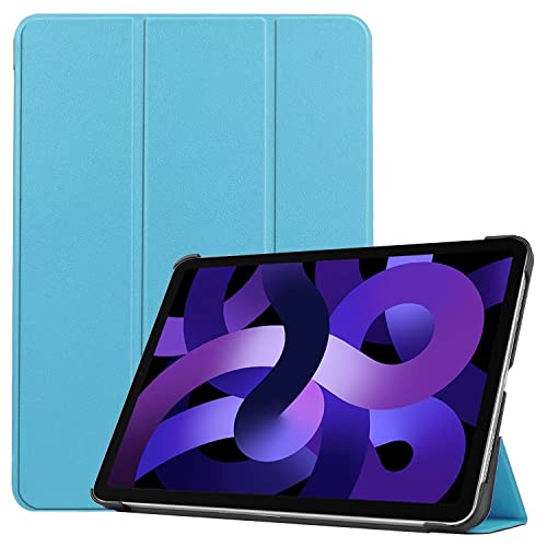 RanTuo Tablethülle für Samsung Galaxy Tab 10 Ultra, PU-Aufkleberleder, Dünn, Staubdicht, Fallfeste Tablet-Hülle für Samsung Galaxy Tab 10 Ultra.(Himmelblau) von RanTuo