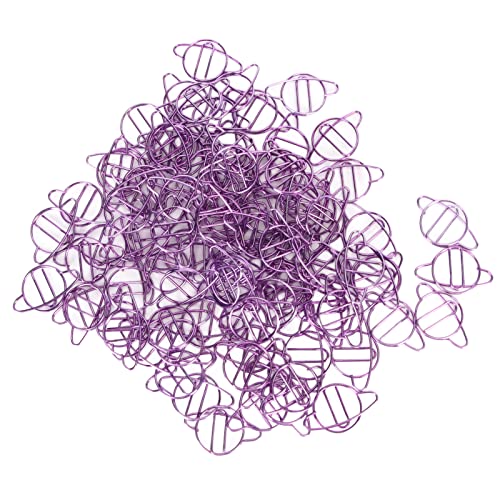 Rankomu Büroklammern aus Metall, niedliche metallbeschichtete Clips, kreative Form, Lesezeichen-Clips für Büro, Zuhause, Schule, Zubehör, verschiedene Designs, 100 Stück von Rankomu