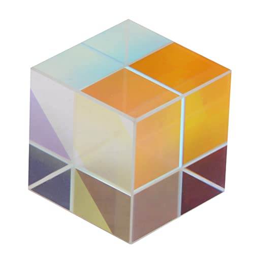 Rankomu Cube Prism 2.0X C Mount Zoomobjektiv, Industrie-Mikroskop-Kameraobjektiv, Mikroskop-Teile-Fittings, kompatibel mit verschiedenen Modellen, hohe Vergrößerung von Rankomu