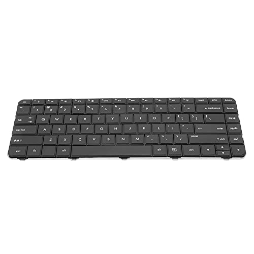 Rankomu Laptop-Tastatur Ersatztastatur für CQ43/436/430/431/CQ57/1000/G4/G6, schwarze Laptop-Tastatur, bequemes Ersetzen der Tastatur, HSTNNQ72C von Rankomu