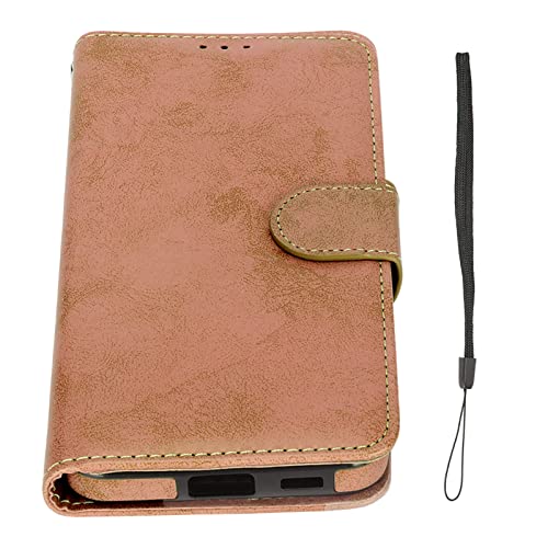 Rankomu MagneticPU Leder Wallet Phone Case 2 in 1 Wallet Case PU Leder TPU Abnehmbare Magnetische Handy Flip Cover für Galaxy S22 Plus Braun von Rankomu