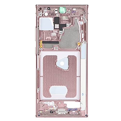 Rankomu Middle Framefor Note20 Ultra Middle Frame Bezel Plate Housing Cover Replacement for Note 20 Ultra Front LCD Housing Frame Repair Service Parts Pink von Rankomu