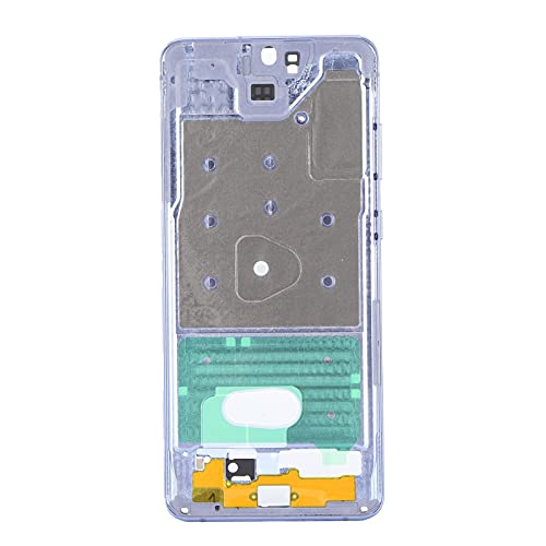 Rankomu S20+ Handy Rahmen Teile Mittelrahmen Platte Gehäuse Board, Ersatz Mid Faceplate Bezel Parts für Samsung S20+, Hellviolett, Handy Rahmen Teile von Rankomu