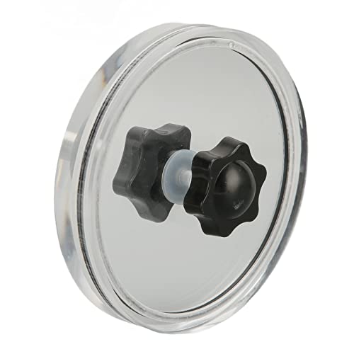 Rankomu Schallplattenreinigung Schutzclip Vinyl Schallplatten Label Saver Wasserdicht Transparent Vinyl Schallplatten Reinigung Schutzclip Klemme, Schwarz von Rankomu