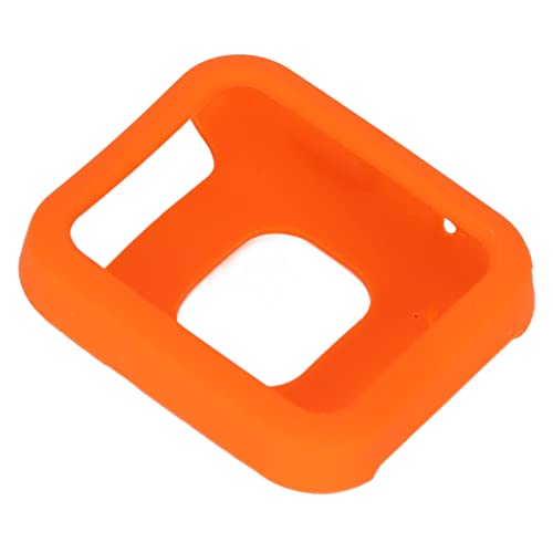 Rankomu Smart Watch Schutzhülle Smart Watch Protector Full Edge Silikon Bumper Case Stoßfest Design für Mi Watch Lite und Redmi Smartwatch Orange von Rankomu