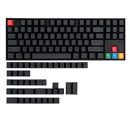 CherryProfile Japanisches/Englisches Tastenkappen-Set für 130 Tasten, mechanische Tastatur, ölbeständig, 130 Tasten, Tastenkappen-Set, CherryProfile, personalisierte Tastenkappe, Sefor 130 Tasten, von Ranuw