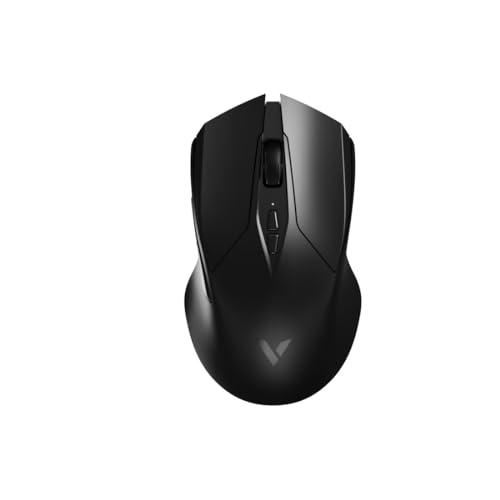 Rapoo V20PRO kabellose 2,4 GHz High-Performance Gaming-Maus mit 26000 DPI optischem Sensor, 50 G Beschleunigung, 650 IPS, bis zu 160h Akkulaufzeit, PC/Mac - Schwarz von Rapoo