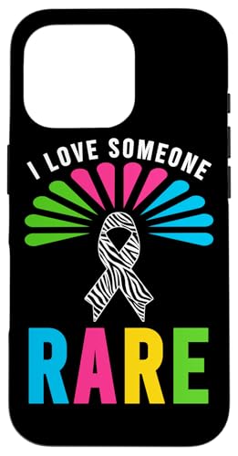 Hülle für iPhone 16 Pro Ich liebe jemanden mit seltenen Krankheiten - Tag der seltenen Krankheiten 2025 von Rare Disease Day Hero Apparel.