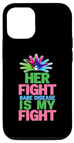 Hülle für iPhone 15 Pro Her Fight Is My Fight Rare Disease - Tag der seltenen Krankheit 2025 von Rare Disease Day Shirt.