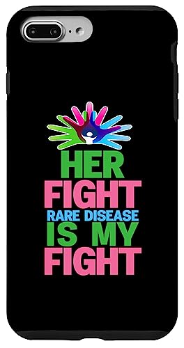 Hülle für iPhone 7 Plus/8 Plus Her Fight Is My Fight Rare Disease - Tag der seltenen Krankheit 2025 von Rare Disease Day Shirt.