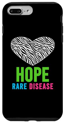 Hülle für iPhone 7 Plus/8 Plus Shirt für seltene Krankheiten Tag 2025 – Hoffnung Bewusstsein für seltene Krankheiten von Rare Diseases Warriors Apparel.