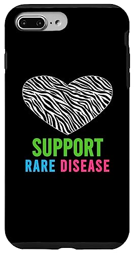 Hülle für iPhone 7 Plus/8 Plus Unterstützen Sie das Aufklärungsshirt für seltene Krankheiten — Tag der Seltenen Krankheiten 2025 von Rare Diseases Warriors Apparel.