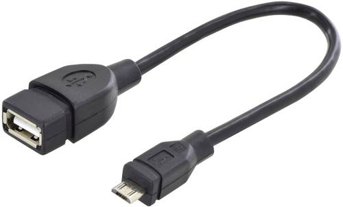 Raspberry Pi® Raspberry Pi® SC0006 USB-Adapter [1x USB 2.0 Stecker Micro-B - 1x USB 2.0 Buchse A] von Raspberry Pi®