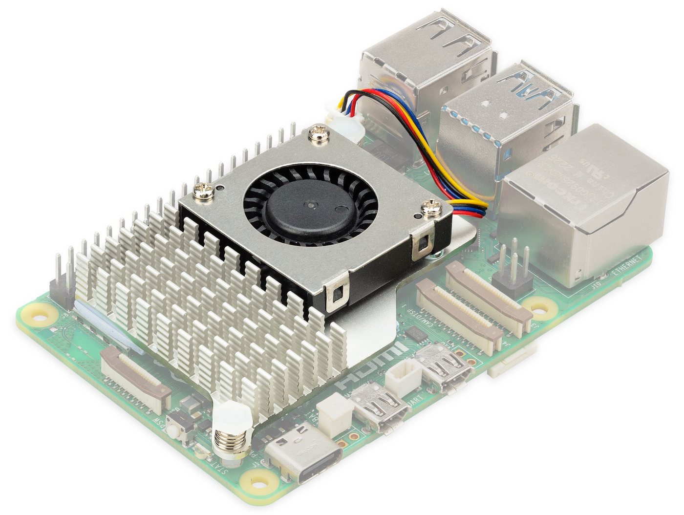 Raspberry Pi Foundation Computer-Kühler Raspberry Pi Active Cooler, Lüfter für Raspberry Pi 5 von Raspberry Pi Foundation