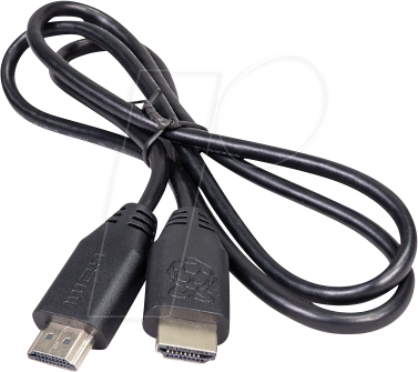 RPI HDMI-HDMI 2 - Raspberry Pi - Kabel, HDMI auf HDMI, 1m, schwarz von Raspberry Pi