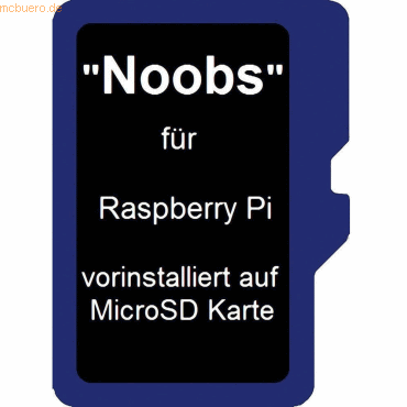 Raspberry Pi Raspberry Pi3u4 Micro SD Karte 32GB inkl. Noobs vorinstal von Raspberry Pi