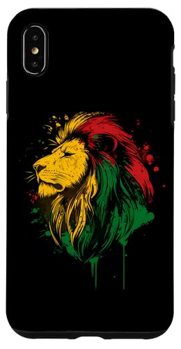 Hülle für iPhone XS Max DJ Lion Of Judah Jamaican Rasta Reggae Musik Kopfhörer von Rasta Reggae Roots