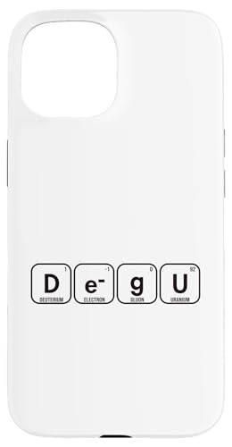 Hülle für iPhone 15 Degu Periodic Table Of Elements Ratte Gewöhnlicher Degu von Ratte Haustier Käfig Degu Futter Zubehör Geschenke