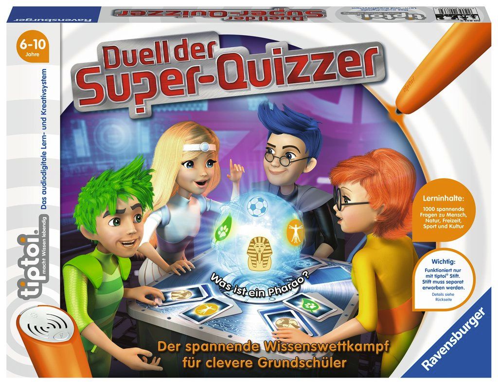 Duell der Super-Quizzer von Ravensburger Spieleverlag