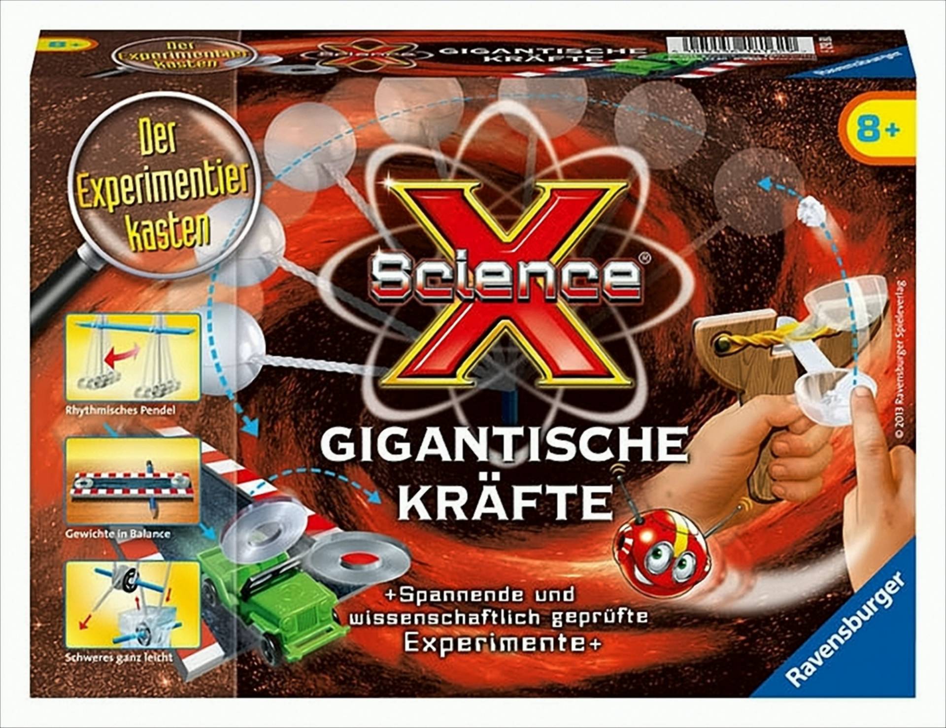 Sciencex, Gigantische Kräfte - Experimente von Ravensburger Spieleverlag